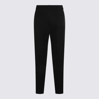 Incotex Black Cotton Pants In Black