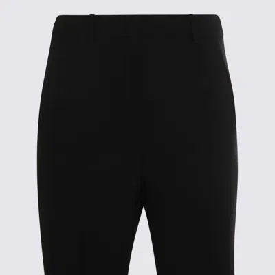 Incotex Black Cotton Pants In Black
