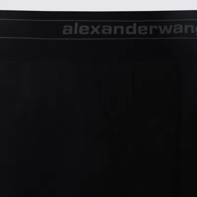 Alexander Wang Trousers Blacks And Greys In Black