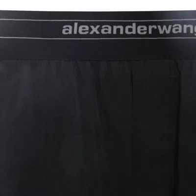 Alexander Wang Trousers Blacks And Greys In Black