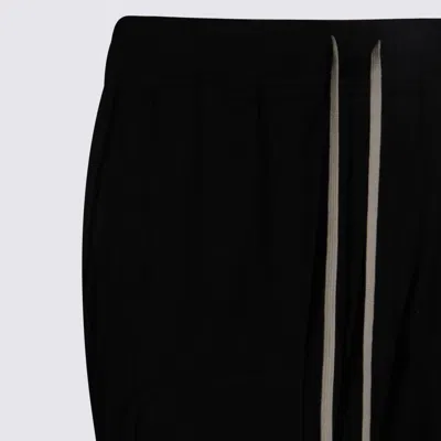 Rick Owens Drkshdw Prisoner Sweat Pants In Black