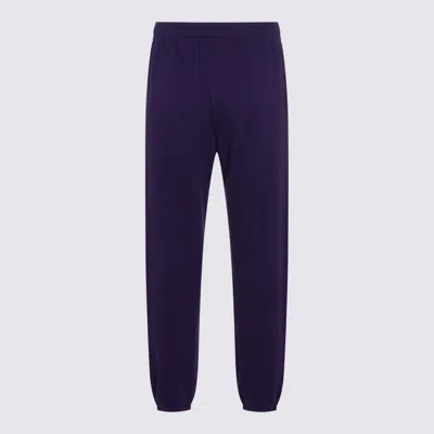 Polo Ralph Lauren Comfortable Trousers Featuring Side Pockets In Purple
