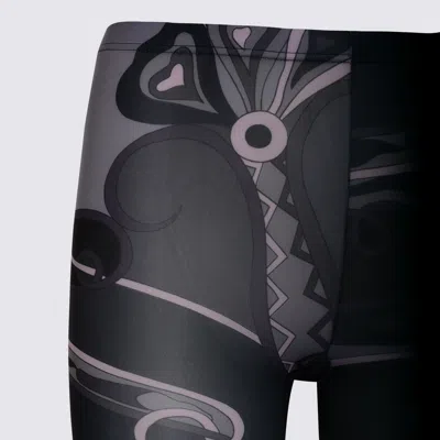 Pucci Underwear Blacks And Greys In Blue