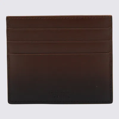 Montblanc Leather Cardholder In Brown
