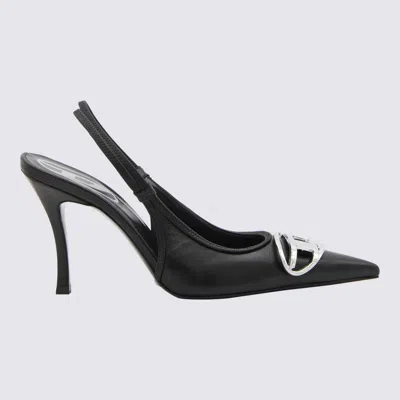 Diesel With Heel Blacks And Greys In Black