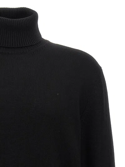 Ballantyne Wool Turtleneck Sweater Sweaters And Cardigans Black In Black