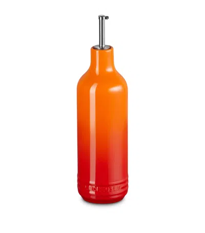 Le Creuset Stoneware Signature 20-oz. Oil Cruet In Orange