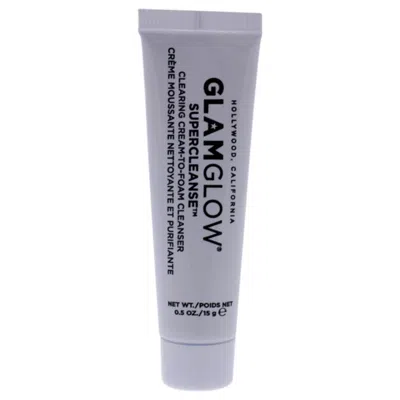 Glamglow Supercleanse Clearing Cream-to-foam Cleanser By  For Unisex - 0.5 oz Cleanser In Sand