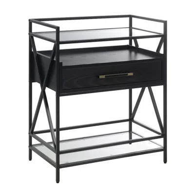 Convenience Concepts Glenview Serving Bar In Black
