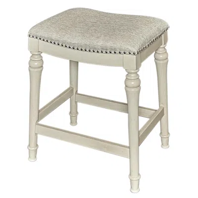 Powell Hayes Counter Stool In Gray