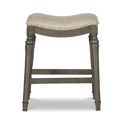 Powell Mason Grey Counter Stool