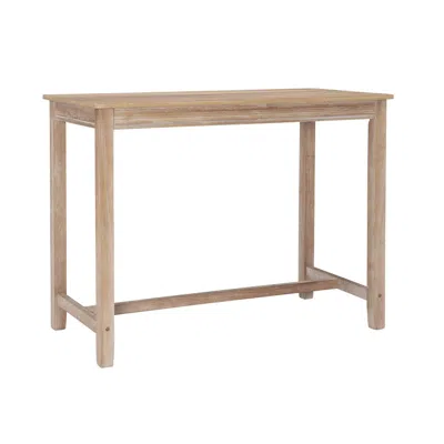 Linon Claridge Counter Pub Table Acacia In Pink