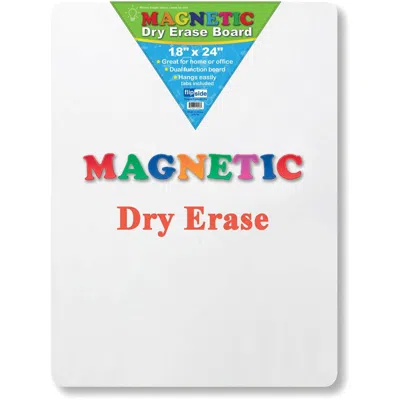 Flipside Magnetic Dry Erase Board - 18" (1.5 Ft) Width X 24" (2 Ft) Height - White Surface - Rectang