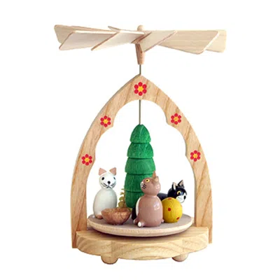 Richard Glaesser Mini Pyramid - Cat Theme