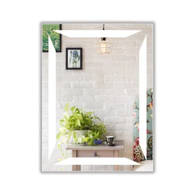 Chloelighting Luminosity Back Lit Rectangular Touchscreen- Led Mirror 3 Color Temperatures 3000k-6000k 32" Height