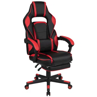 Flash Furniture X40 Gaming Chair Racing Computer Chair - Red In Multi ...