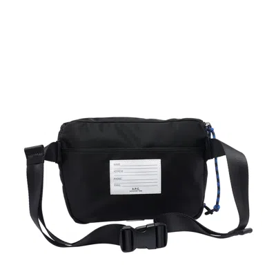 Apc A.p.c. Versatile Trek Satchel In Black