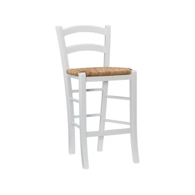 Linon Emilo Counter Stool White Set Of 2 In White