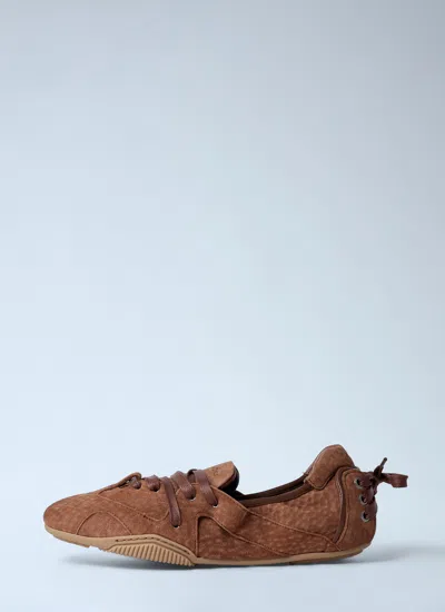 Acne Studios Lace-up Shoes In Brown
