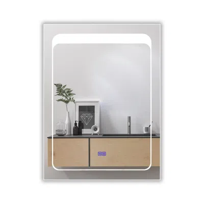 Chloelighting Chloe Lighting- Luminosity Back Lit Rectangular Touchscreen Led Mirror 3 Color Temperatures- 3000k-6