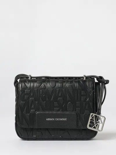 Armani Exchange Crossbody Bag  Woman Color Black In Black