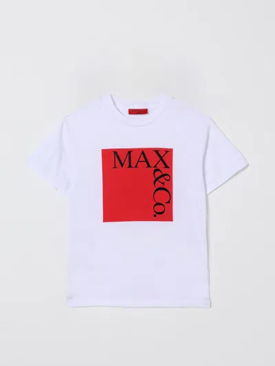 Max & Co. Kid T-shirt  Kids Color White In White