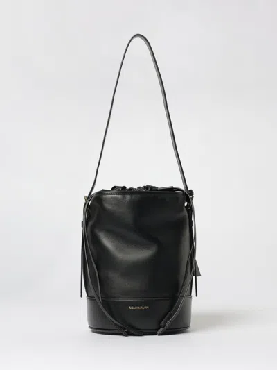 Fabiana Filippi Drawstring Bucket Bag In Black