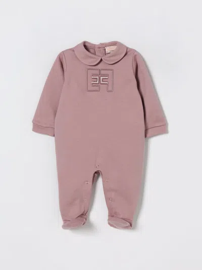 Elisabetta Franchi La Mia Bambina Tracksuit  Kids Color Wisteria In Brown
