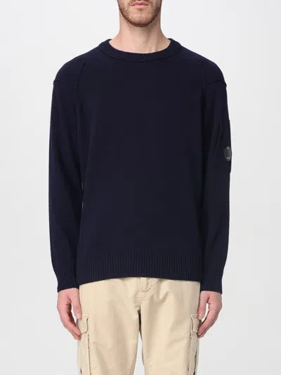 C.p. Company Sweater C. P. Company Men Color Blue In Blue