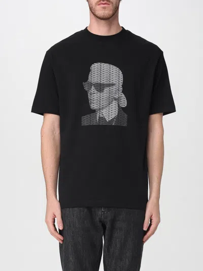 Karl Lagerfeld T-shirt  Men Color Black In Black