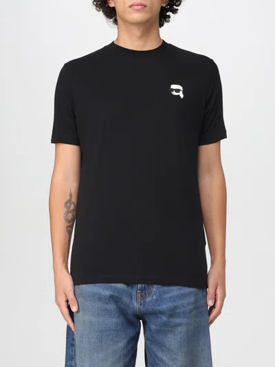 Karl Lagerfeld Ikon T-shirt In Black