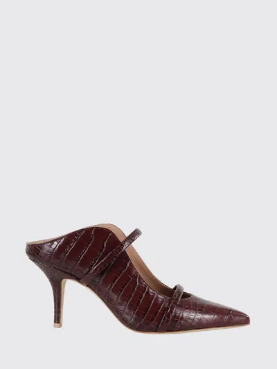 Malone Souliers Maureen 70 Mules In Burgundy