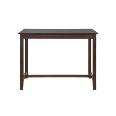 Linon Claridge 36 Inch Counter Height Pub Table, Walnut In Brown