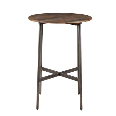 Ink+ivy Round Bar Table In Brown