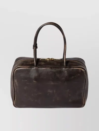 Miu Miu Beau Vintage-effect Nappa Leather Bags