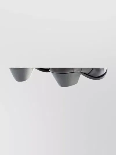 Junya Watanabe Wrap Front Skirt In Wool In Black