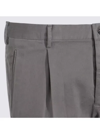 Incotex Relaxed Fit Trousers Featuring Pockets In Gray