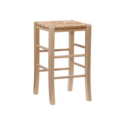 Linon Gianna Backless Counter Stool Natural Set Of 2 In Neutral