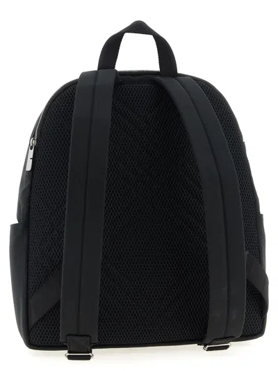 Burberry Black Backpack With Spacious Design And Padded Straps