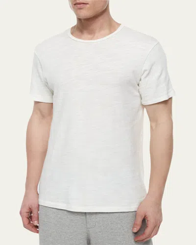 Rag & Bone Standard Issue Basic Crew T-shirt In White