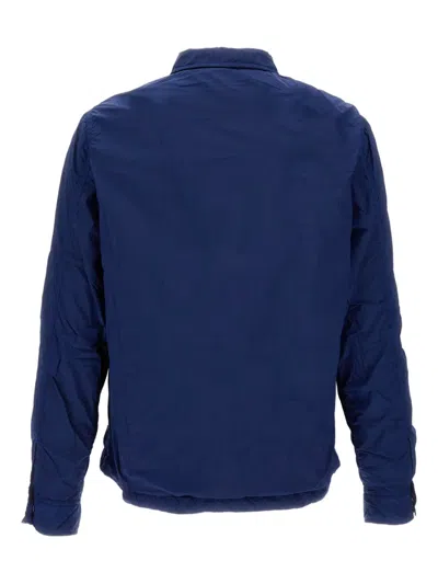 Paul Smith Button-down Jacket In Blue