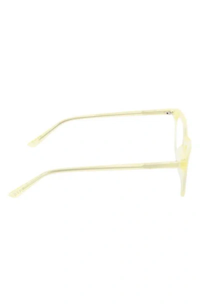 Diff Jade 51mm Blue Light Blocking Cat Eye Glasses In Multi