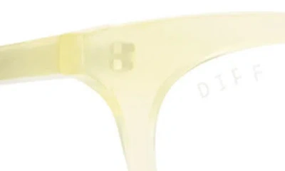 Diff Jade 51mm Blue Light Blocking Cat Eye Glasses In Multi