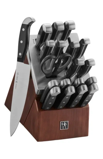 Henckels Cutlery Statement Knife Block 20-piece Set In Silver