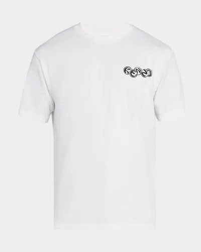 Kenzo Logo Print T-shirt In White