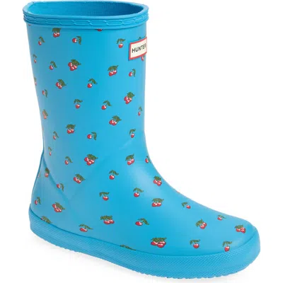 Hunter Kids' First Classic Rain Boot In Blue