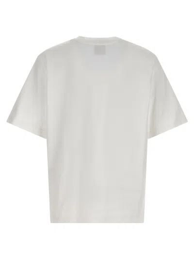 Casablanca Montagne Ondulee Crewneck T-shirt In White