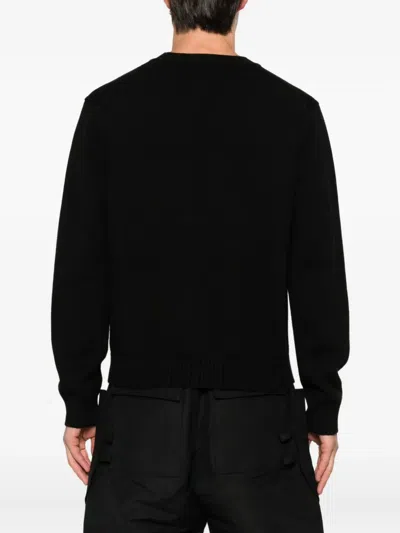 Casablanca 'mushroom' Embroidered Sweater In Black