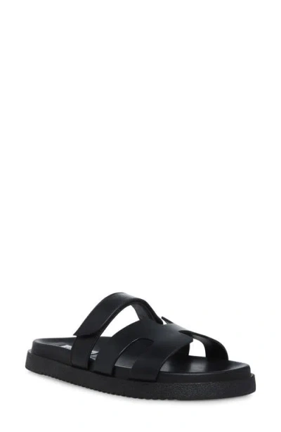 Steve Madden Missile Slides In Black