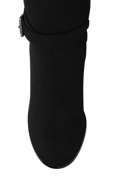 Journee Collection Avalonn Block Heel Boot In Black